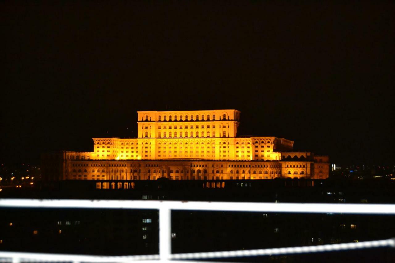 Panorama The Parliament Palace 布加勒斯特 外观 照片